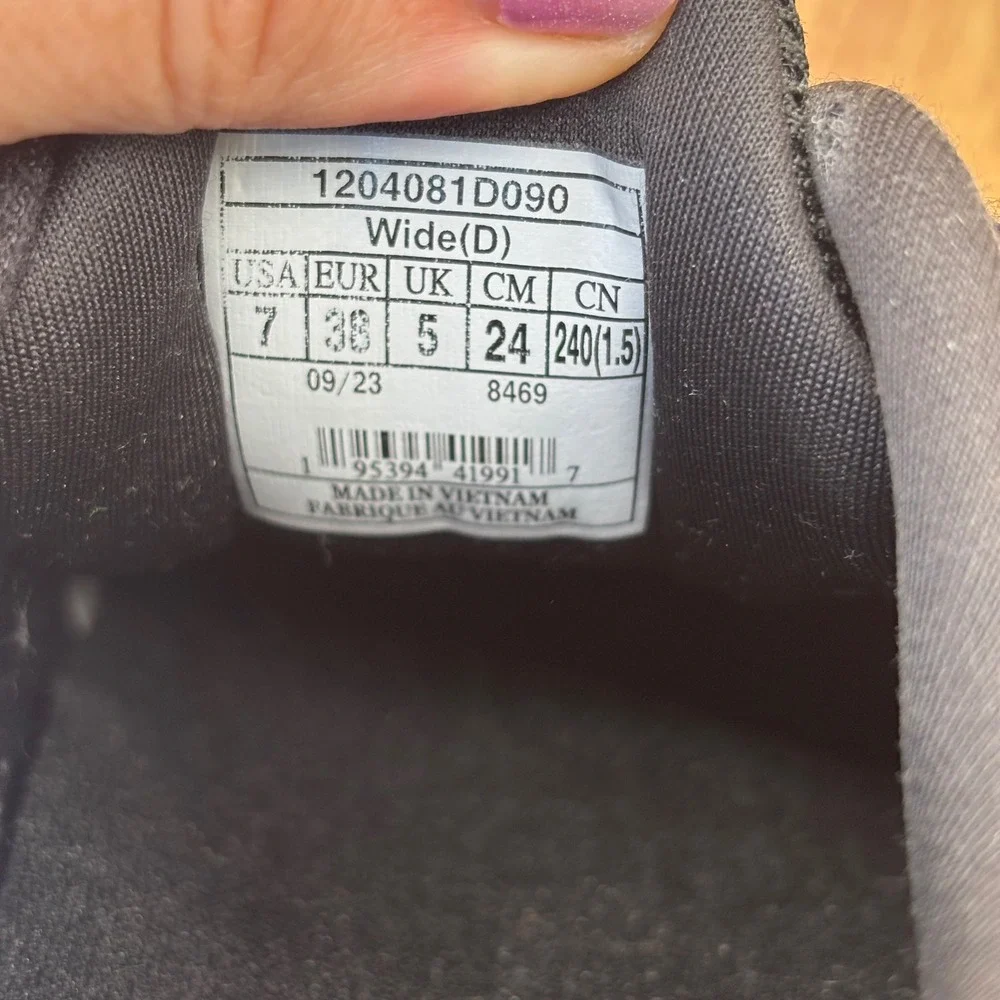 Brooks Glycerin 21 Running Shoes Womens 7 Wide Black White 1204081D090